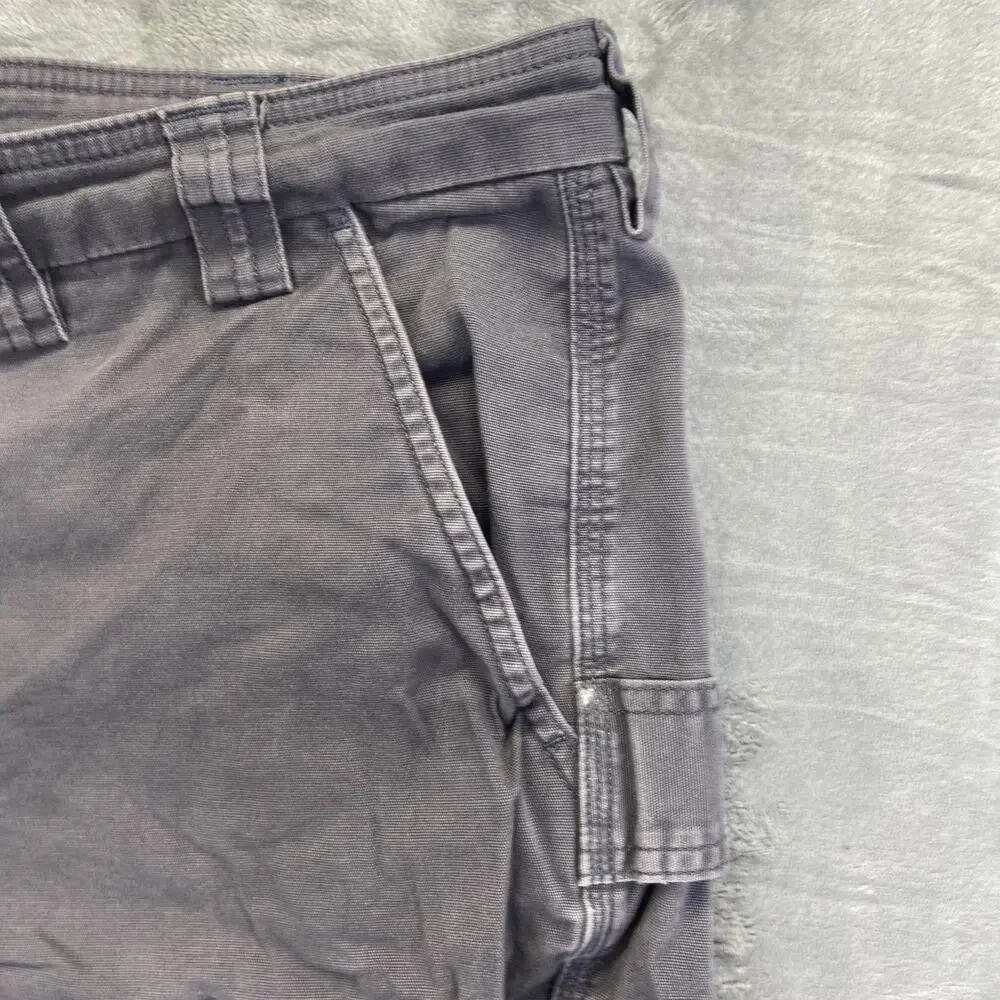 Duluth Trading Flex Fire Hose Cargo Shorts Men's Size 44 Dark‎ Gray Work Shorts
